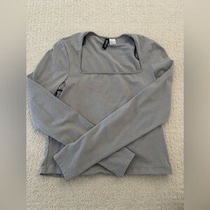 square neck top